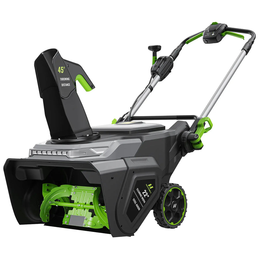 60V Brushless 22-Inch Single-Stage Snow Blower Kit NovorikX