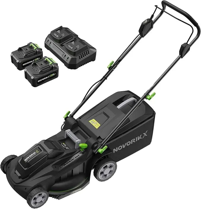 NovorikX 40V(2X20V) 4Ah Electric Cordless Lawn Mower NovorikX