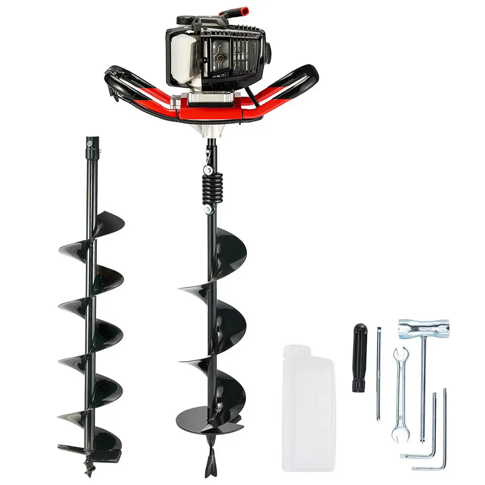 6/8-Inch Gas Powered Earth Auger (52CC) - NovorikX