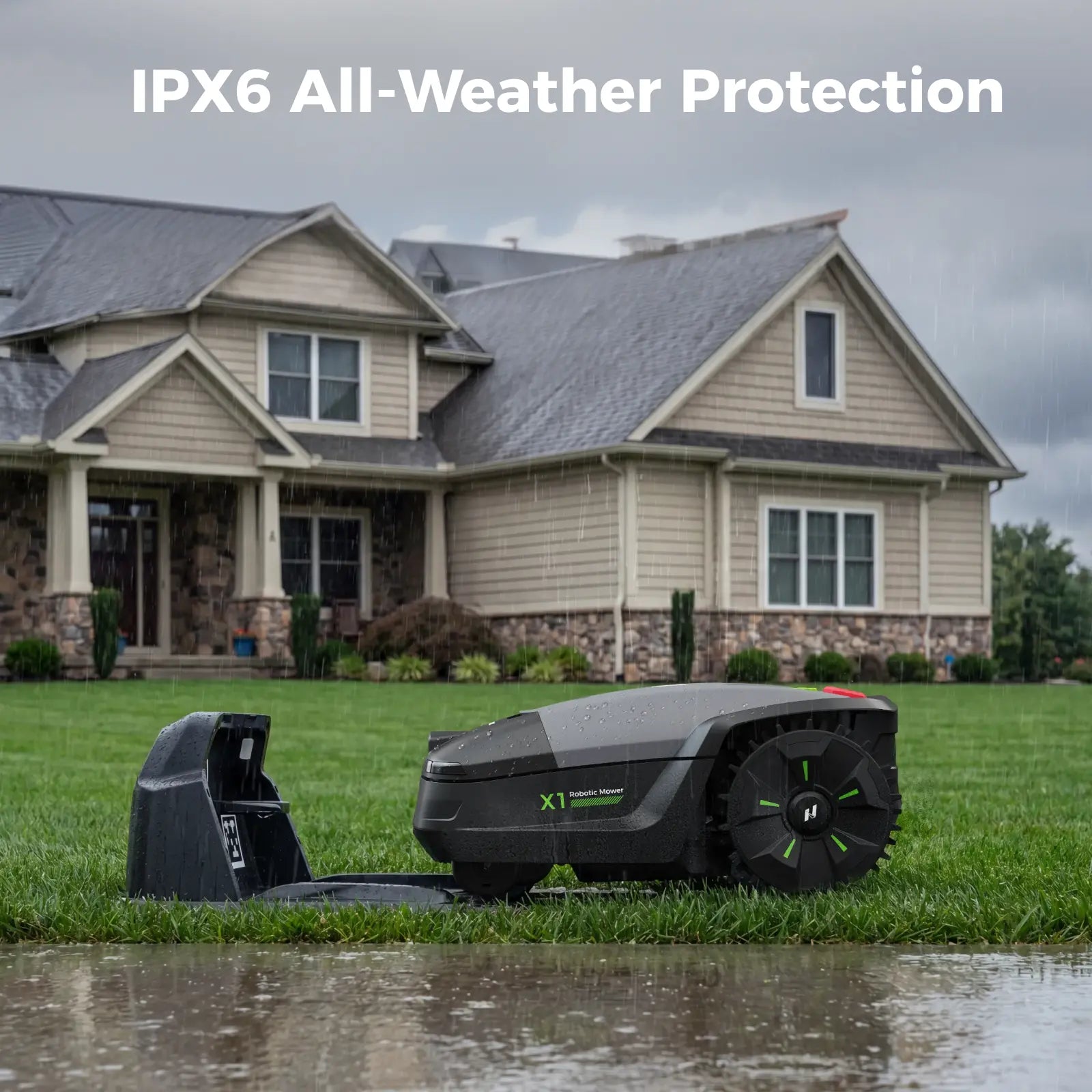NovorikX X1 Robotic Lawn Mower - 0.37 Acre NovorikX