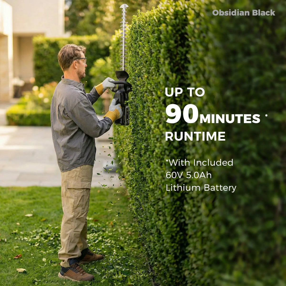 60V Brushless 26-Inch Hedge Trimmer NovorikX