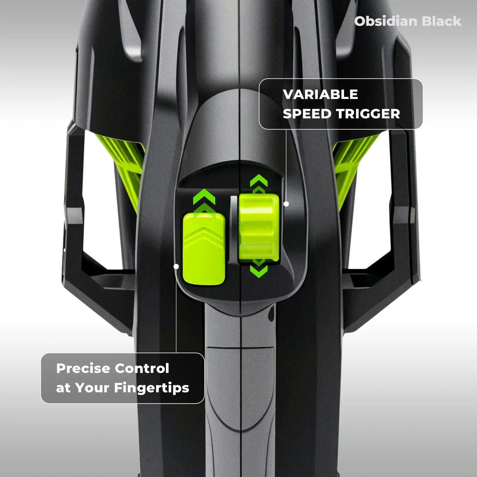 NovorikX Obsidian Black 60V Brushless 810CFM 190MPH Leaf Blower Kit NovorikX