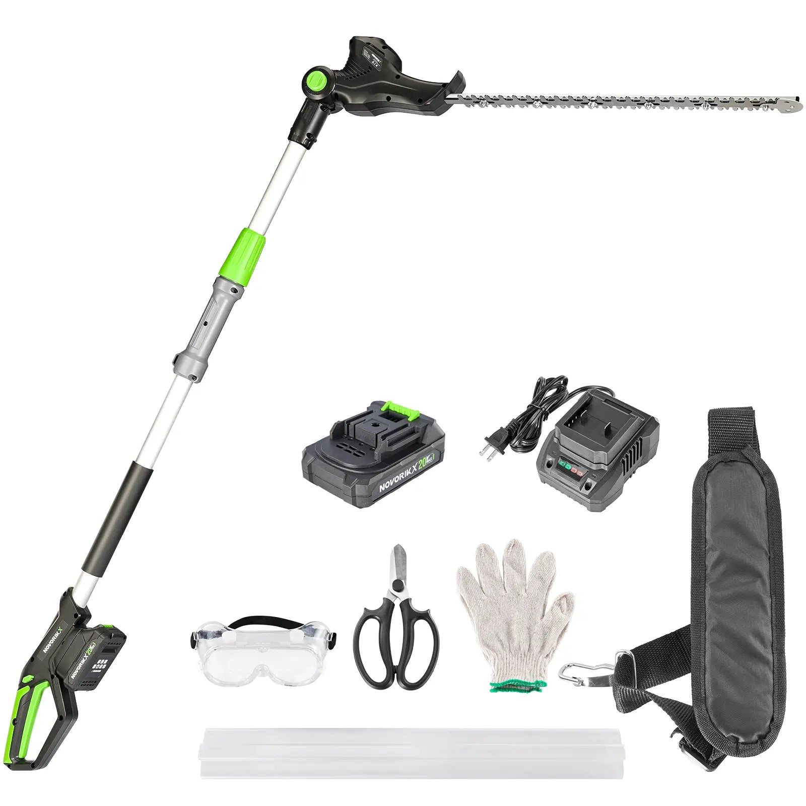 20V Cordless Pole Hedge Trimmer NovorikX
