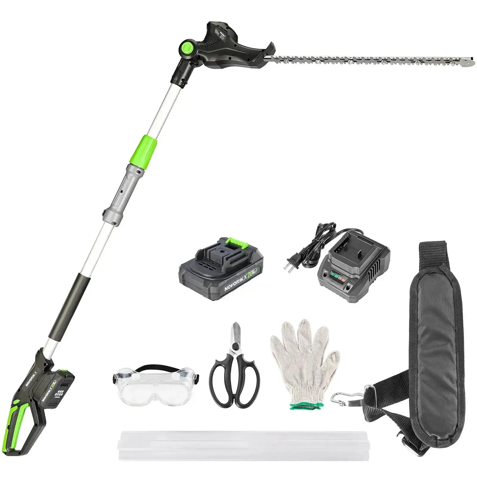 20V Cordless Pole Hedge Trimmer NovorikX
