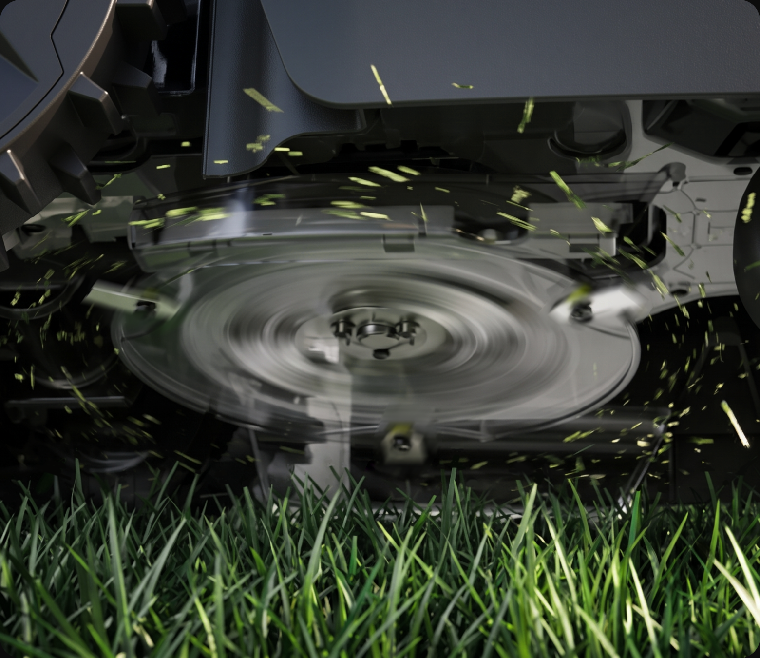 NovorikX precision cutting disc in grass