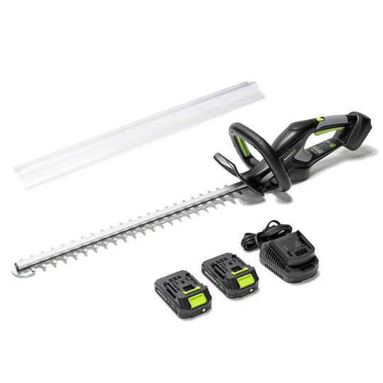 NovorikX Obsidian Black 20V Cordless 17-Inch Pole Hedge Trimmer Kit  NovorikX