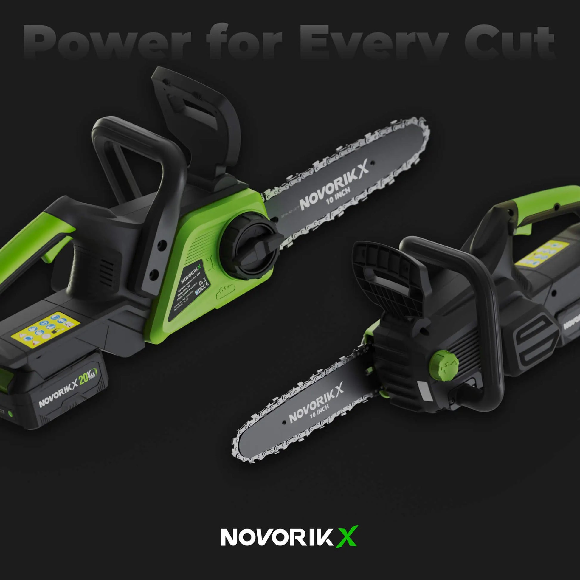 20V 10-Inch Electric Chainsaw  NovorikX