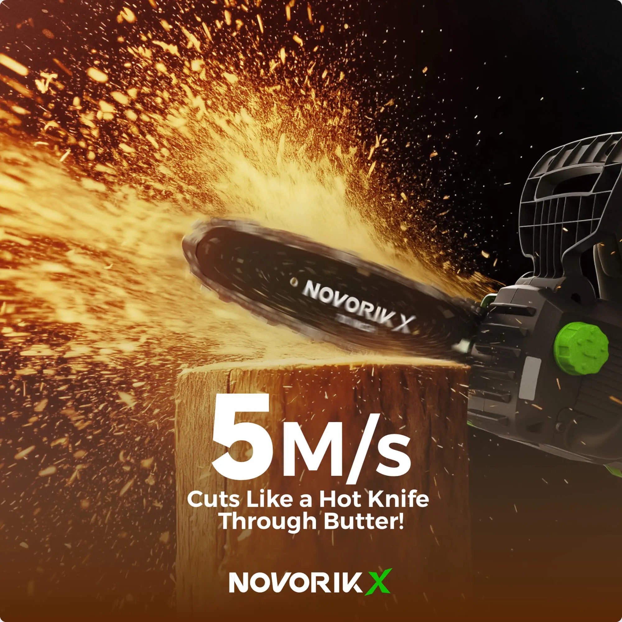 20V 10-Inch Electric Chainsaw  NovorikX