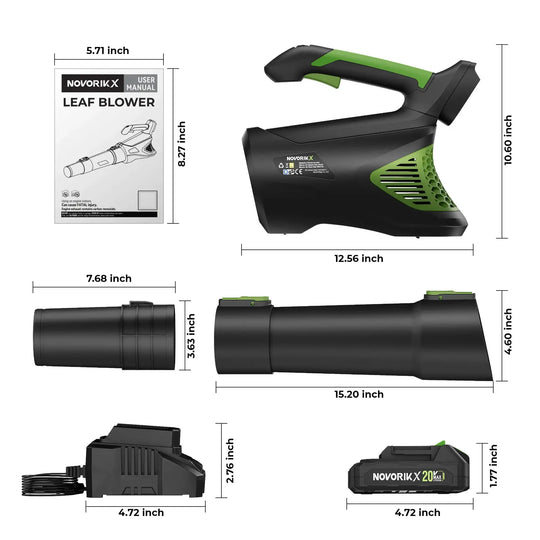 20V Handheld Electric Leaf Blower  NovorikX