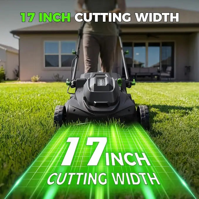 NovorikX 40V(2X20V) 4Ah Electric Cordless Lawn Mower  NovorikX