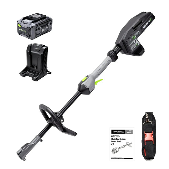 NovorikX Obsidian Black 60V Cordless Multi-Head Power Head  NovorikX