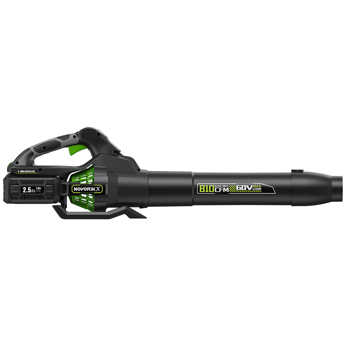 60V Brushless 810CFM 190MPH Leaf Blower  NovorikX