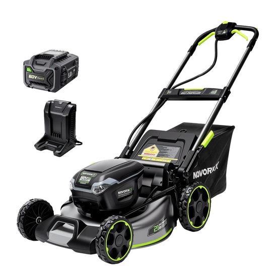 60V Brushless 21-Inch Self-Propelled Lawn Mower Kit  NovorikX