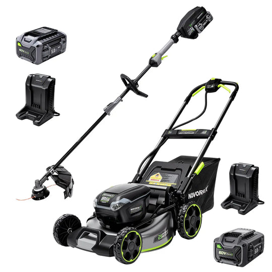 60V Brushless 21-Inch Self-Propelled Lawn Mower  NovorikX
