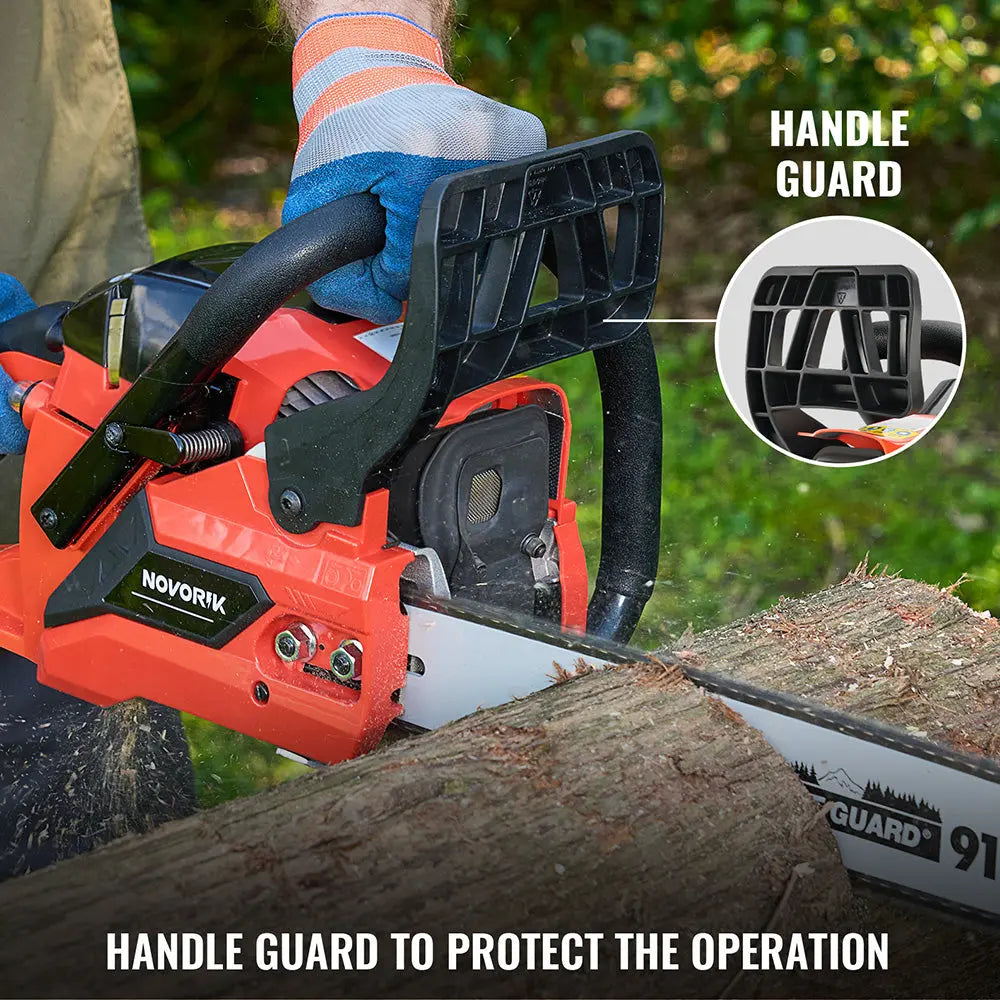 14/16-Inch Gas Powered Chainsaw (40CC) - NovorikX