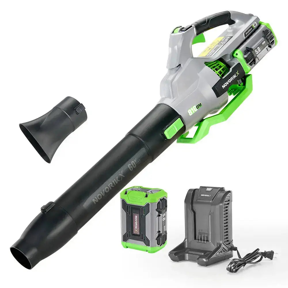 810 CFM Electric Leaf Blower - Powerful & Efficient