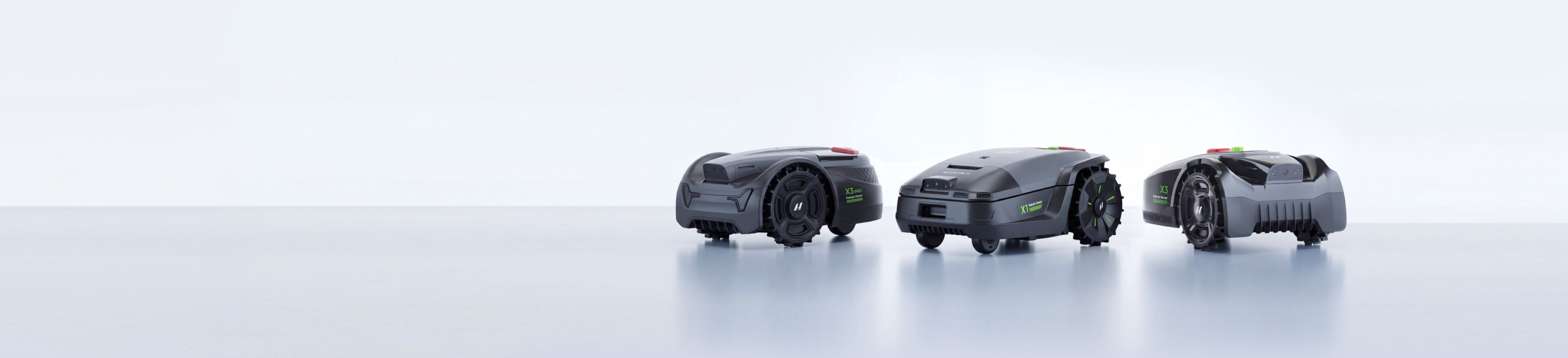 NovorikX robotic lawn mower range