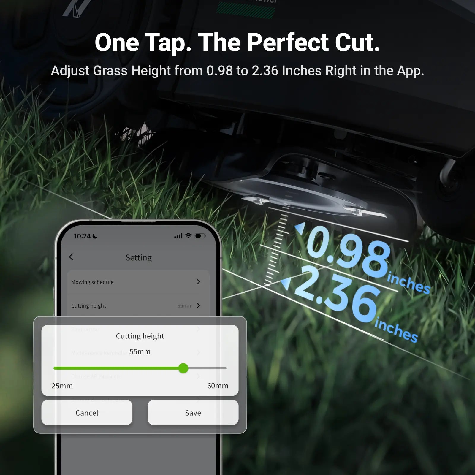 NovorikX X3 Robotic Lawn Mower - 0.2 Acre  NovorikX