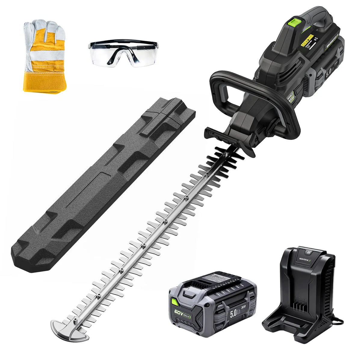 60V Brushless 26-Inch Hedge Trimmer  NovorikX