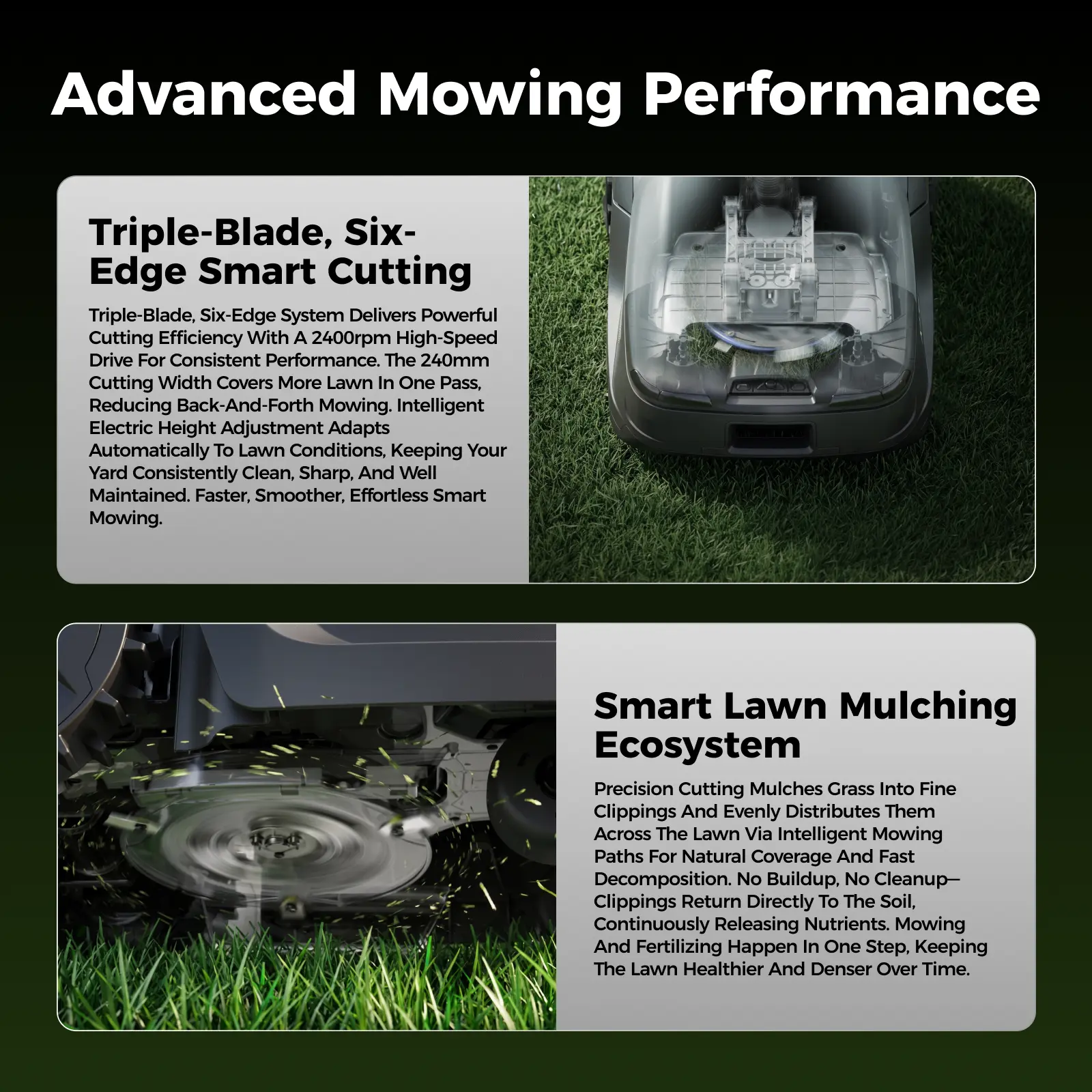 NovorikX X1 Robotic Lawn Mower - 0.37 Acre  NovorikX
