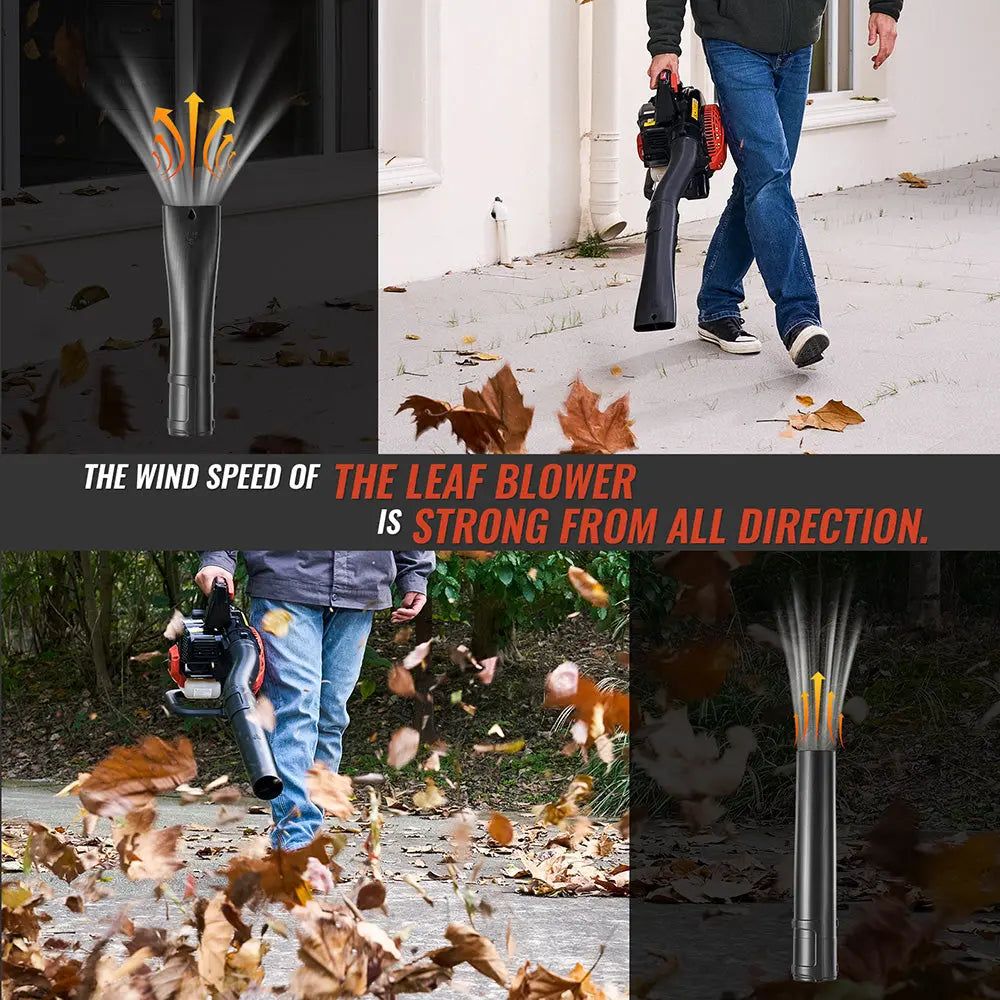 420 CFM Gas Powered Handheld Leaf Blower - NovorikX