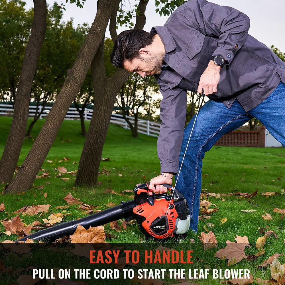 450 CFM Gas Powered Handheld Leaf Blower - NovorikX
