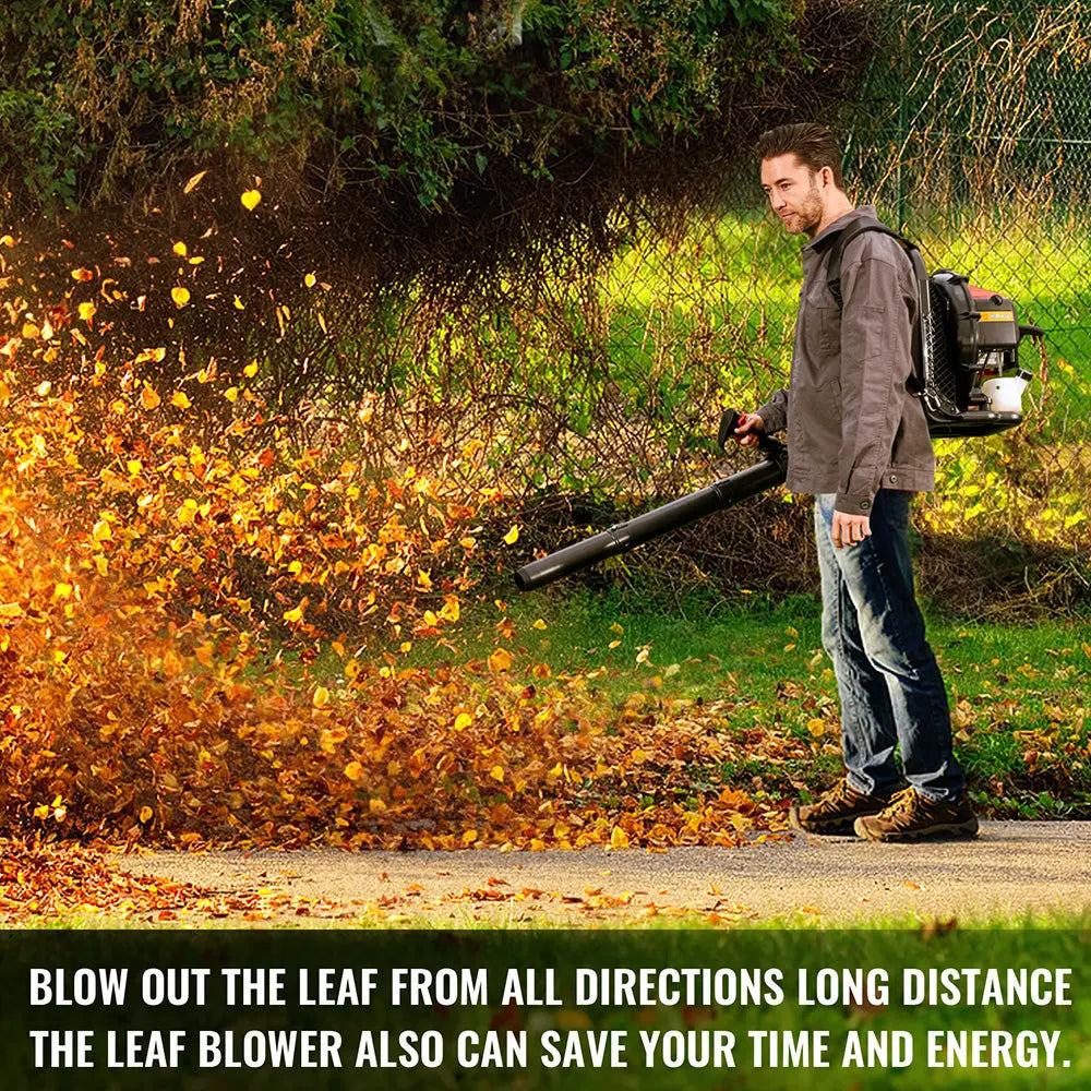 570 CFM Gas Powered Backpack Leaf Blower - NovorikX