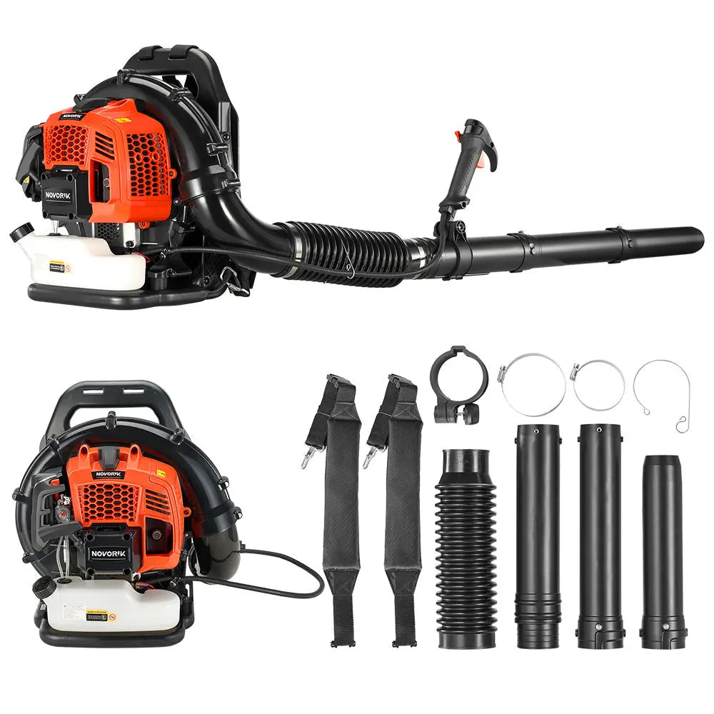 570 CFM Gas Powered Backpack Leaf Blower - NovorikX