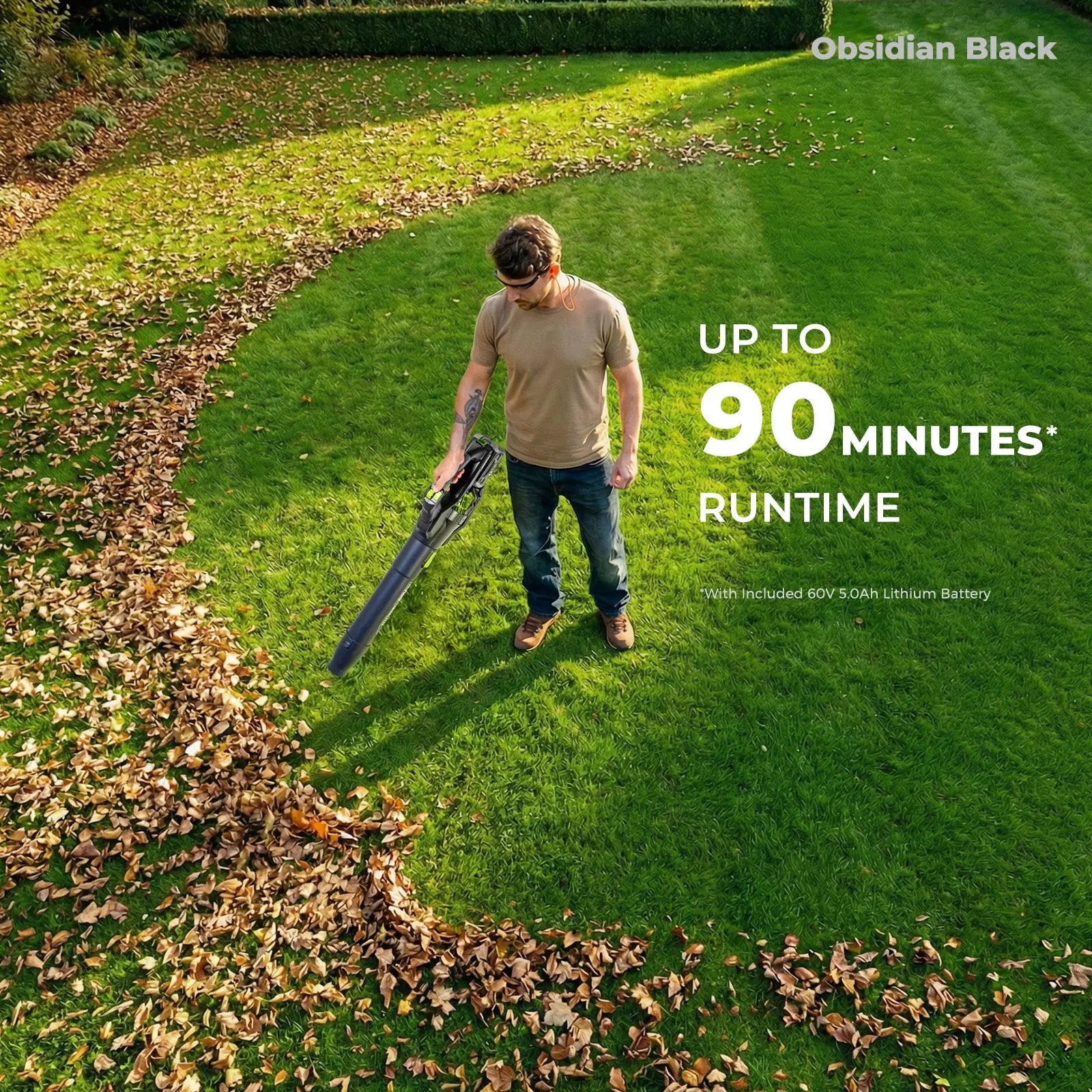 NovorikX Obsidian Black 60V Brushless 810CFM 190MPH Leaf Blower Kit  NovorikX