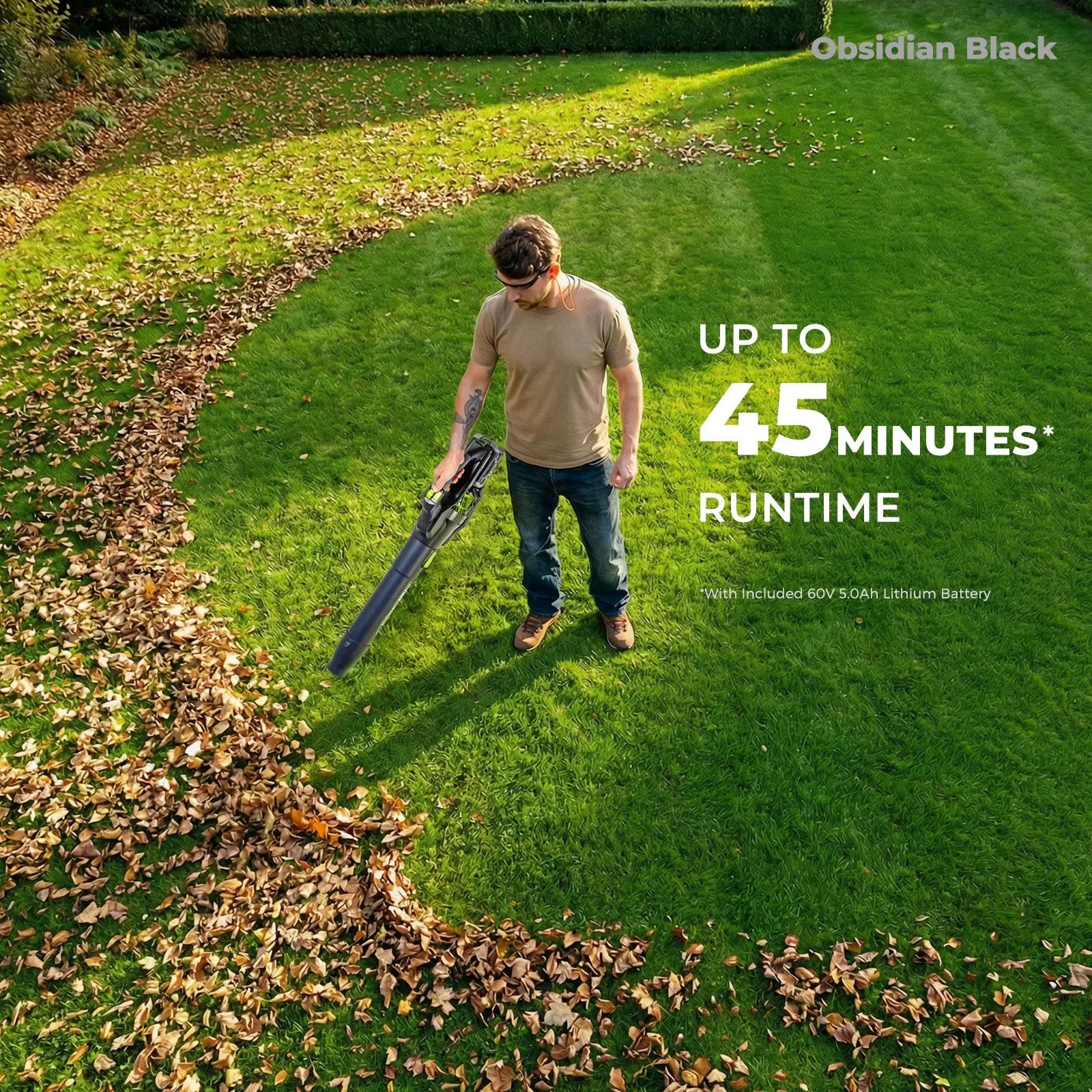 NovorikX Obsidian Black 60V Brushless 810CFM 190MPH Leaf Blower Kit  NovorikX