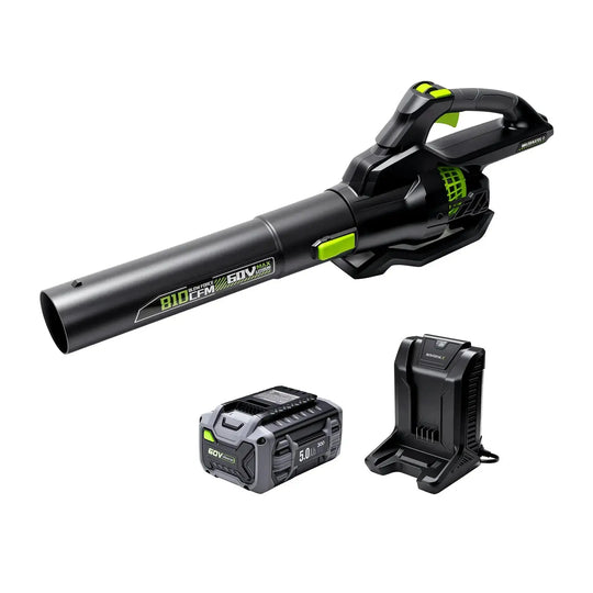 NovorikX Obsidian Black 60V Brushless 810CFM 190MPH Leaf Blower Kit  NovorikX