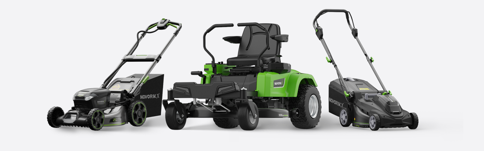 NovorikX lawn mowers