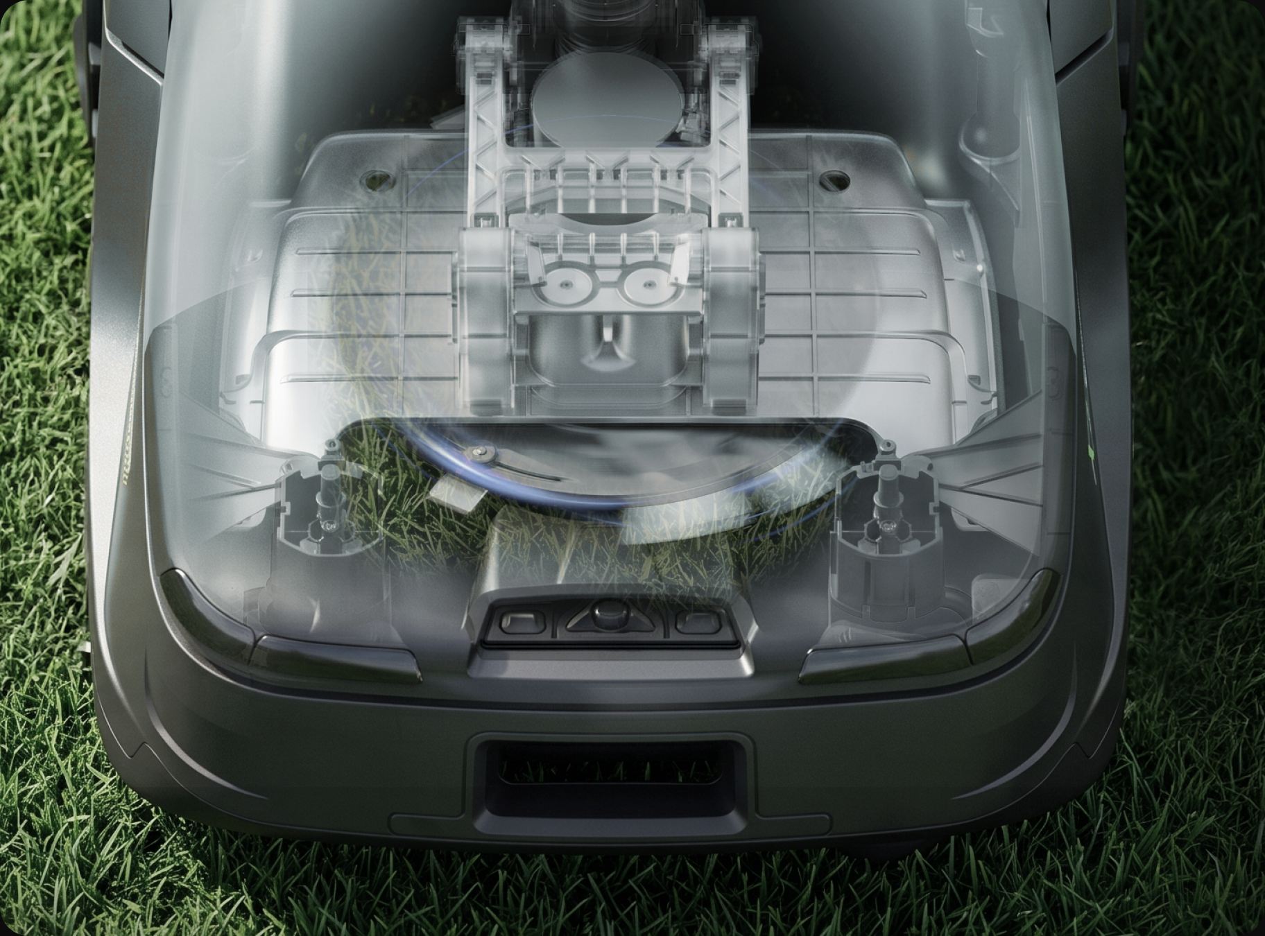 Transparent view of the NovorikX cutting system