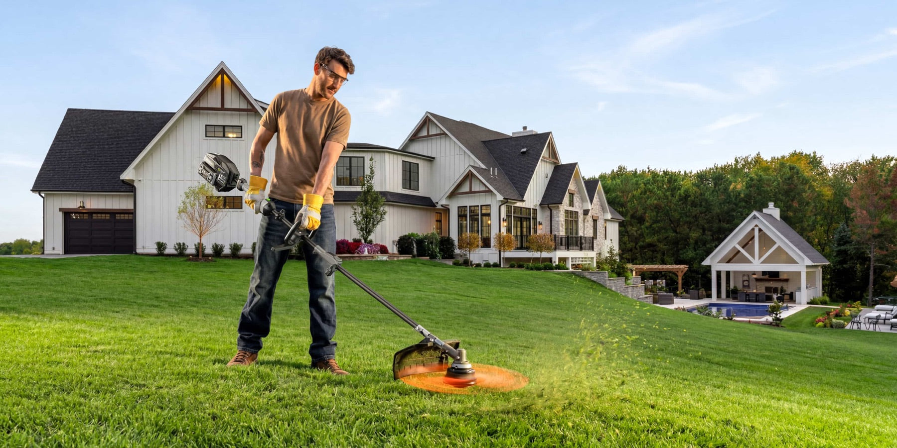 60V gas-comparable brushless power without gas, cords, or direct emissions
